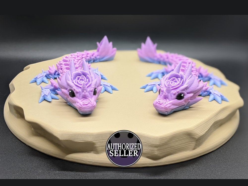 1/2PCS 3D Printed Dragon With Egg Articulated Dragon Full Body Joints